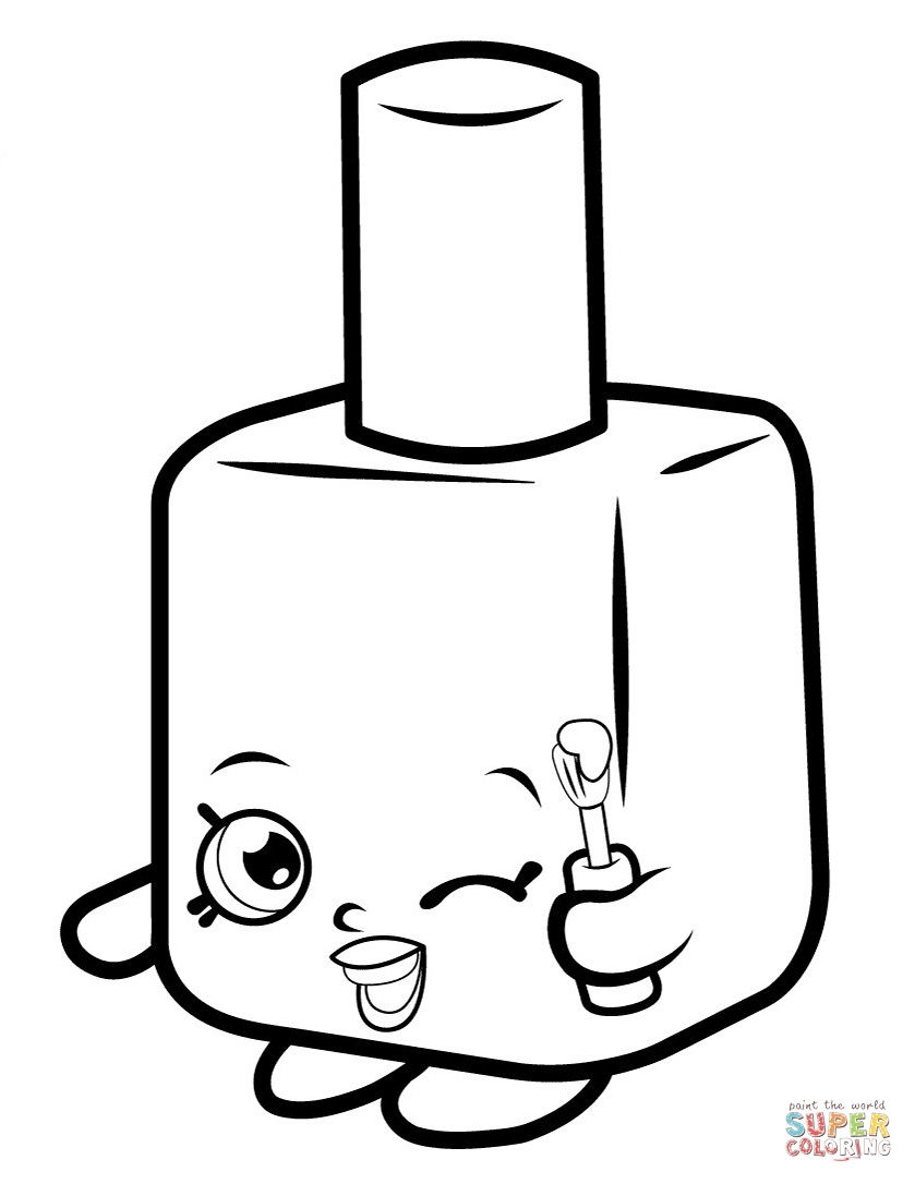 Shopkins Lippy Lips Coloring Page Download 839x1086 Shopkins Lippy Lips Coloring Page Download