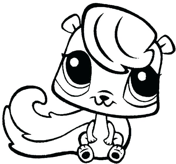 600x562 Littlest Pet Shop Coloring Pages Printable Pet Shop Coloring Pages