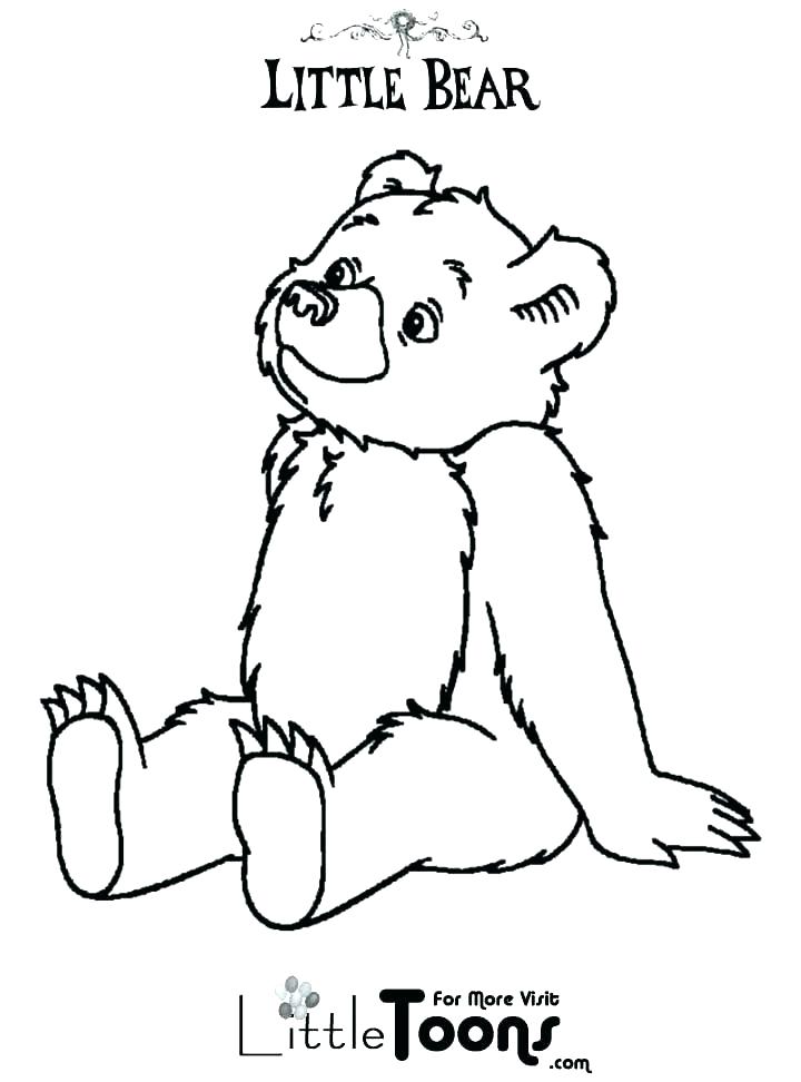 Little Bear Coloring Pages Bear Coloring Pages Little Bear 720x972 Little Bear Coloring Pages Bear Coloring Pages Little Bear
