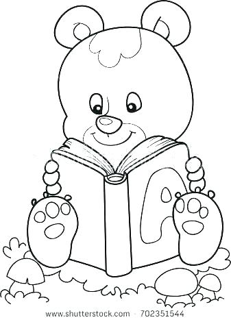 Coloring Page Bear 337x470 Coloring Page Bear
