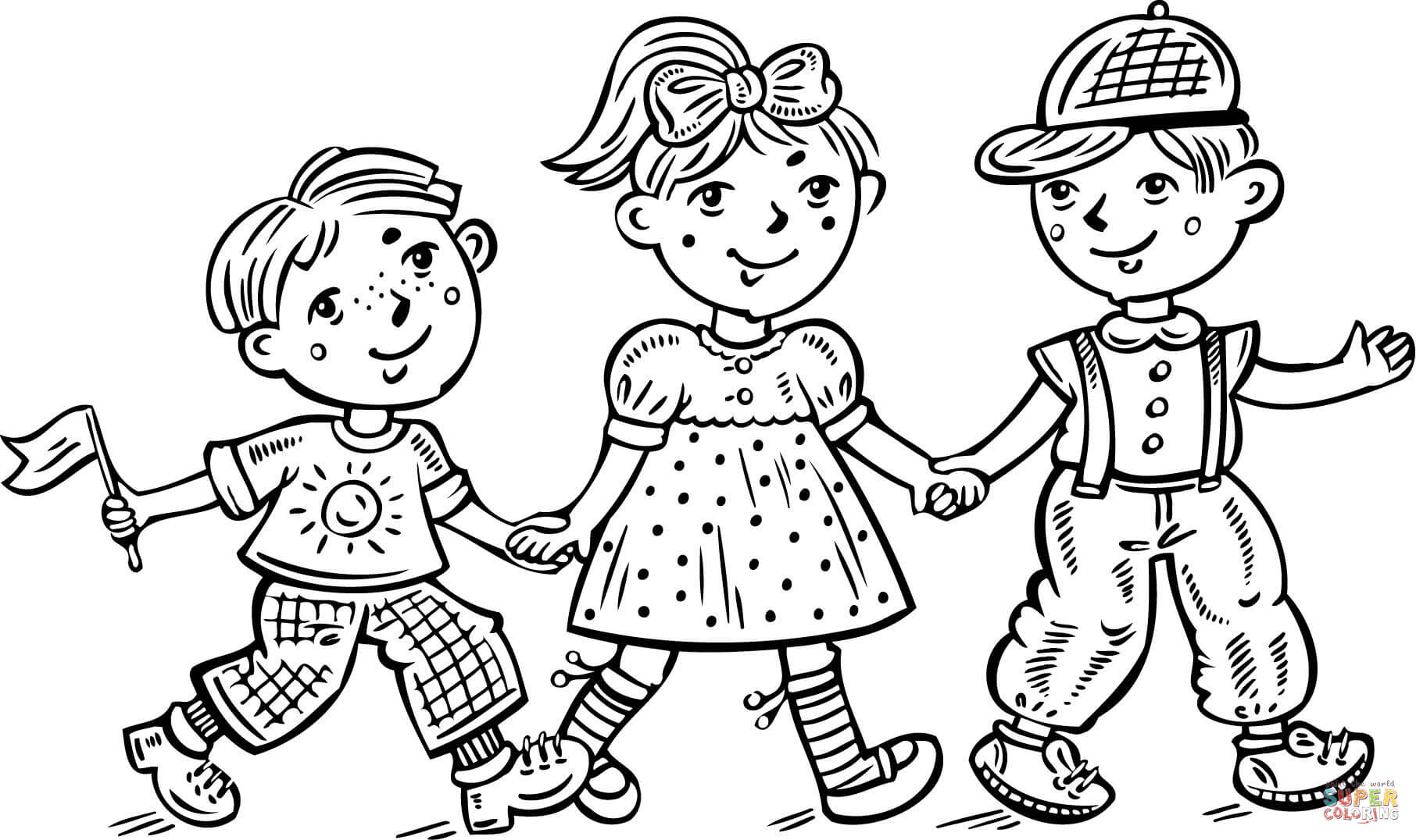1812x1076 Boys And Girls Coloring Pages Free