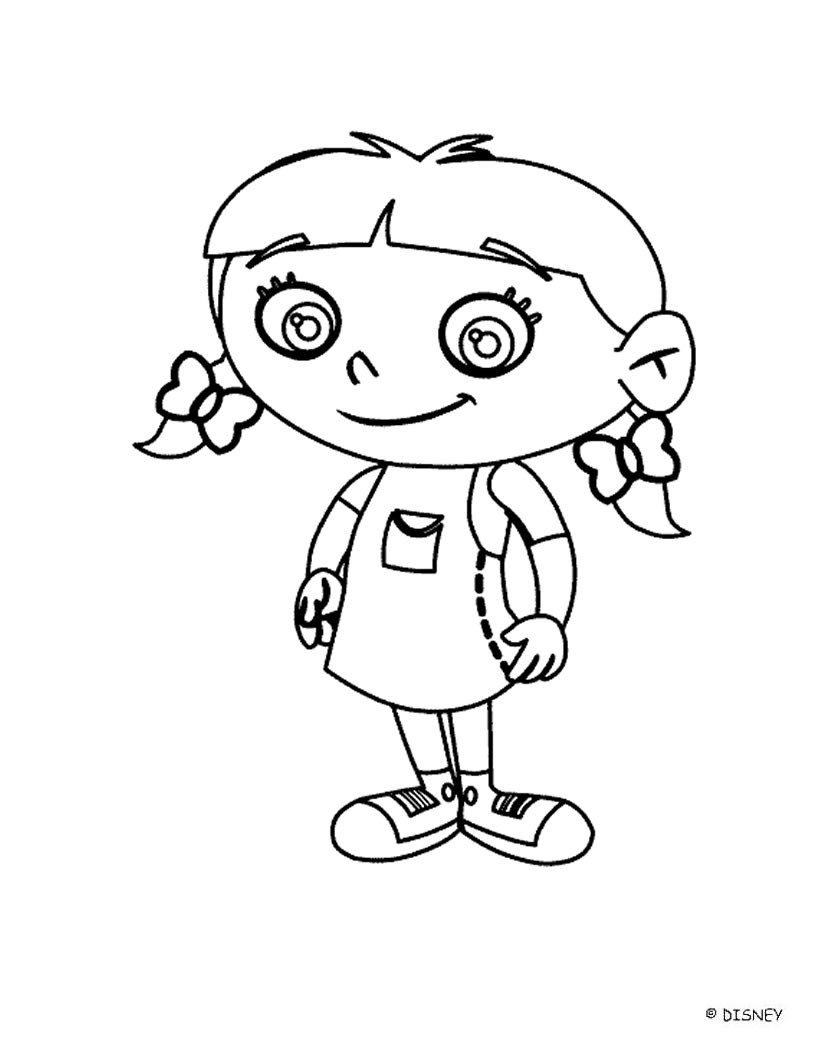 820x1060 Little Kid Coloring Pages Little Einsteins 19 Free Disney