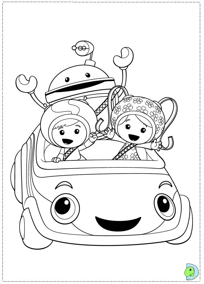 691x960 Team Umizoomi Coloring Book