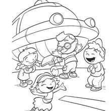 Little Einsteins Coloring Pages 220x220 Little Einsteins Coloring Pages