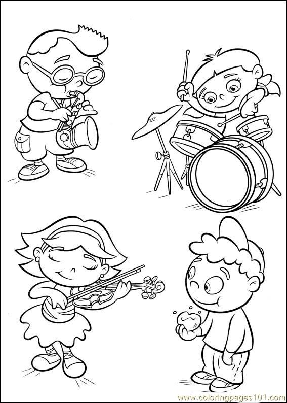 Little Einsteins Coloring Pages 567x794 Little Einsteins Coloring Pages