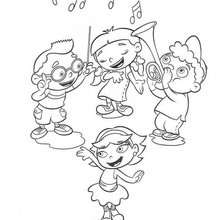 Little Einsteins Coloring Pages 220x220 Little Einsteins Coloring Pages