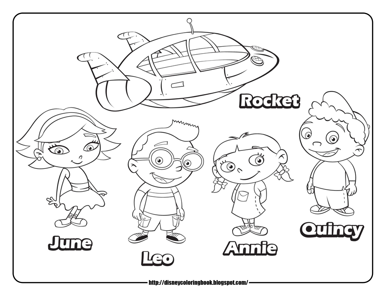 Little Einsteins Coloring Pages 1320x1020 Little Einsteins Coloring Pages