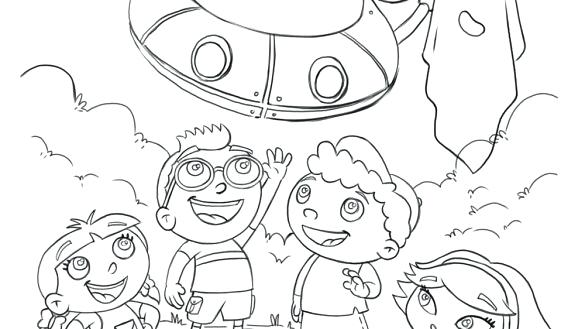 Little Einsteins Coloring Pages Free Printable at GetColorings.com ...