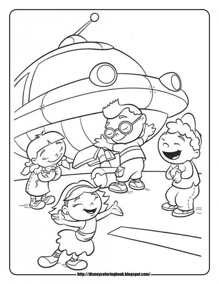 700x905 Little Einsteins Coloring Book 413633