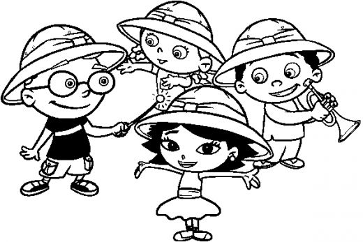 520x347 Little Einsteins Coloring Pages