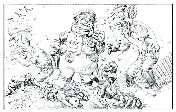 Little House Of Horror Coloring Pages Printable Coloring Horror 600x383 Little House Of Horror Coloring Pages Printable Coloring Horror