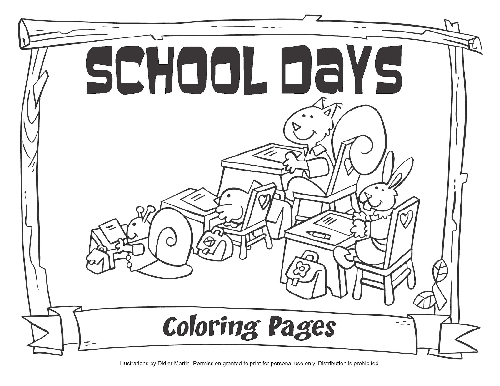My Little House School Days Coloring Pages 1600x1236 My Little House School Days Coloring Pages
