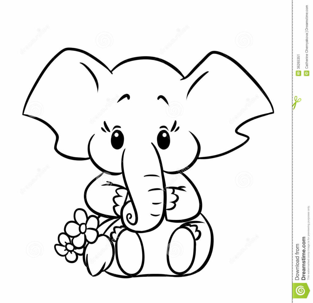 Printable Baby Elephant Coloring Pages For Little Baby Kids 1024x990 Printable Baby Elephant Coloring Pages For Little Baby Kids
