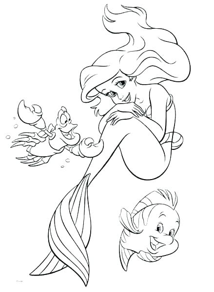 Coloring Pages The Little Mermaid Coloring Page Little Mermaid 439x600 Coloring Pages The Little Mermaid Coloring Page Little Mermaid