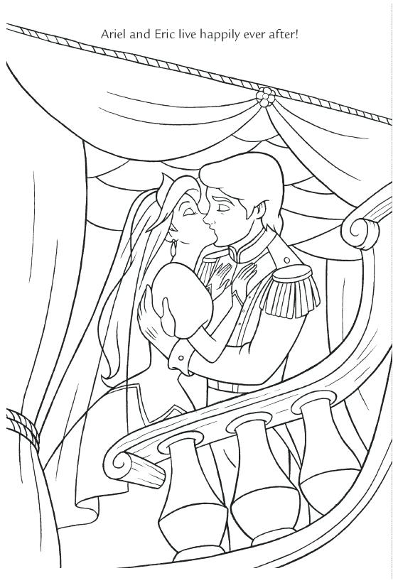 Ariel Wedding Coloring Pages Little Mermaid Coloring Pages 560x821 Ariel Wedding Coloring Pages Little Mermaid Coloring Pages