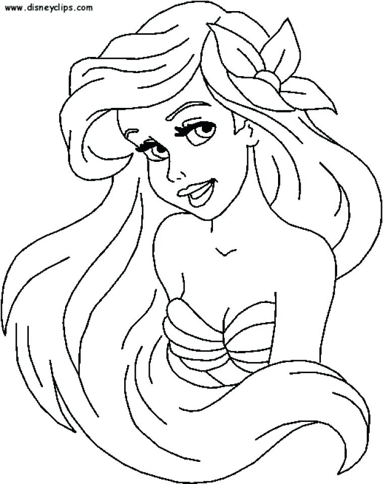 759x960 Free Printable Mermaid Images Kids Coloring Printable Little