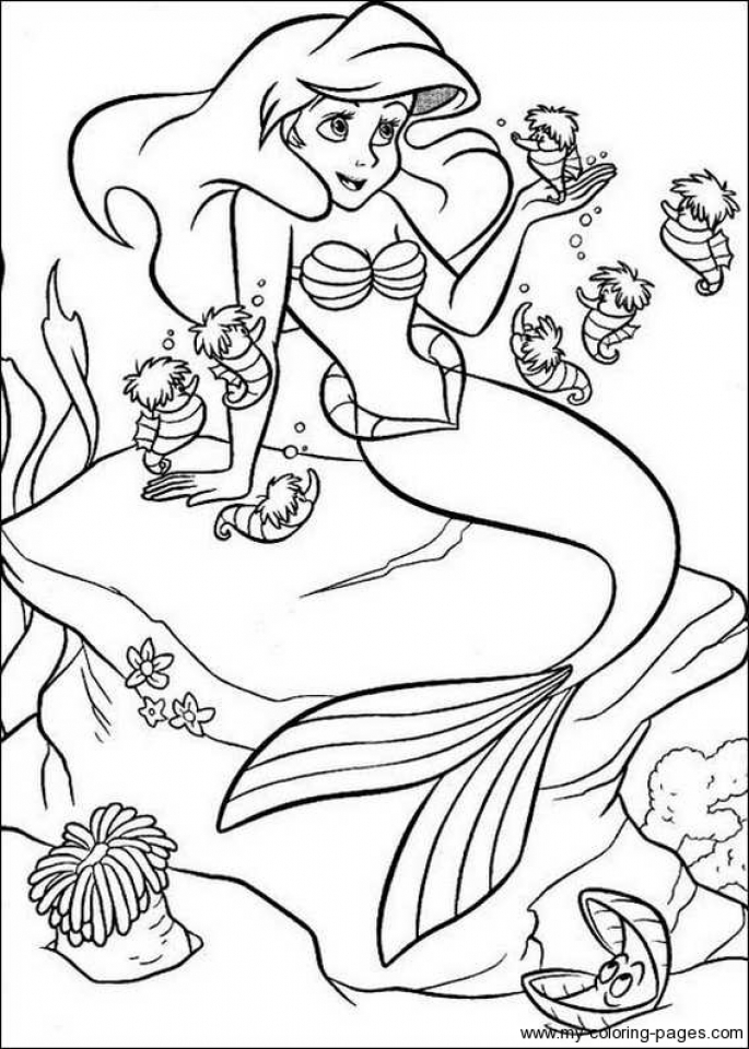 685x960 Get This Little Mermaid Coloring Pages For Girls 31708 !