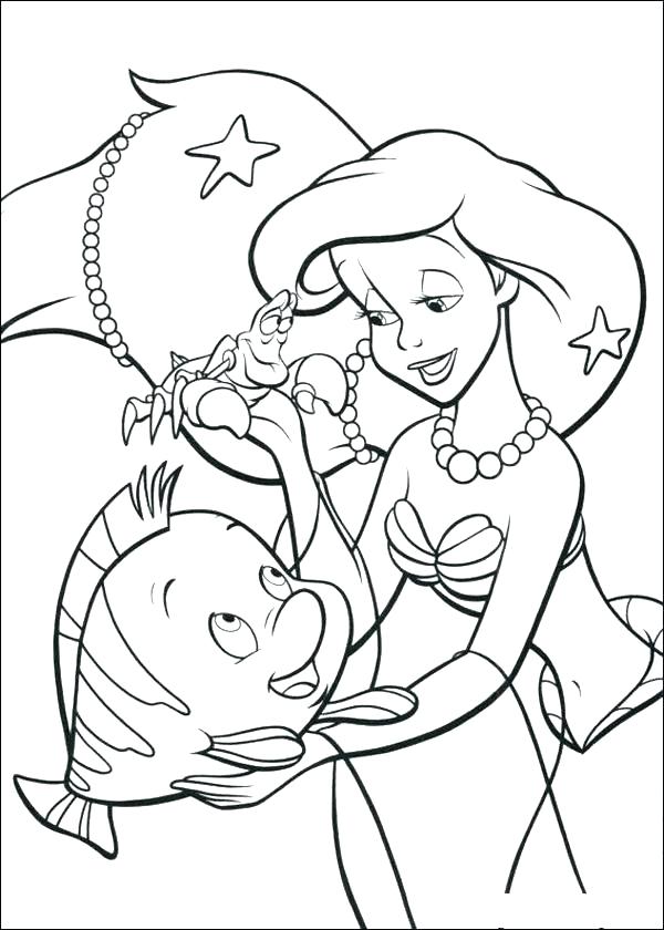 600x840 Little Mermaid Coloring Pages Online Coloring Pages Online