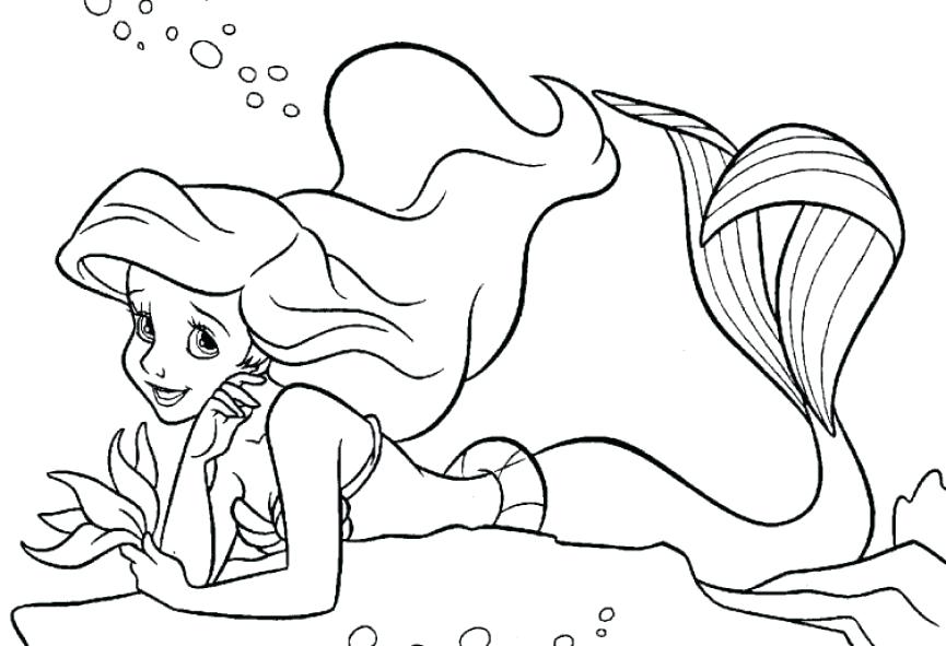 865x591 The Little Mermaid Coloring Page Little Mermaid Coloring Pages