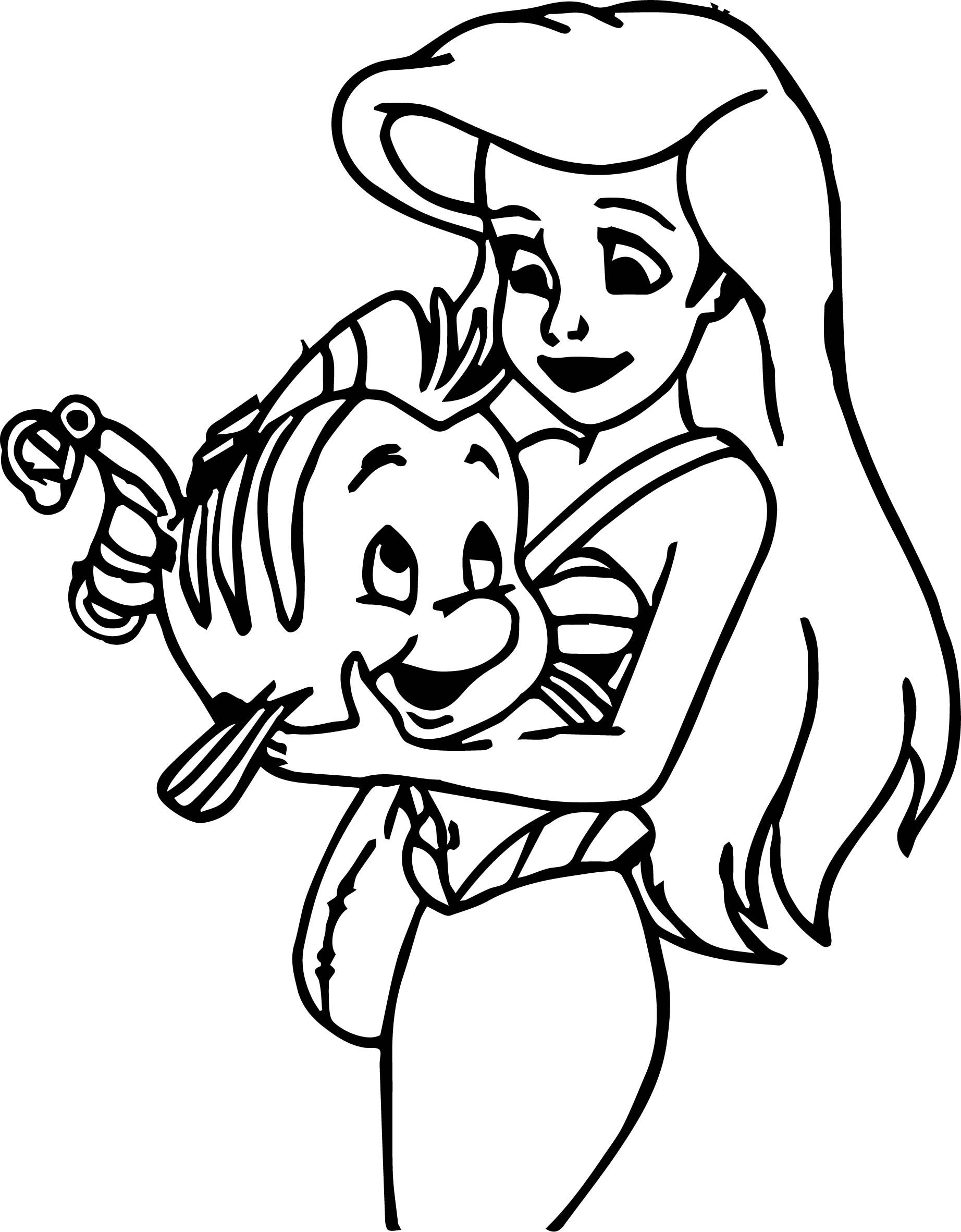 1844x2363 Flounder Page To Color 10 O The Little Mermaid Ariel And Flounder
