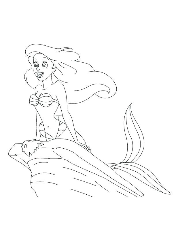618x800 Marvellous Mermaid Melody Coloring Pages Download The Little