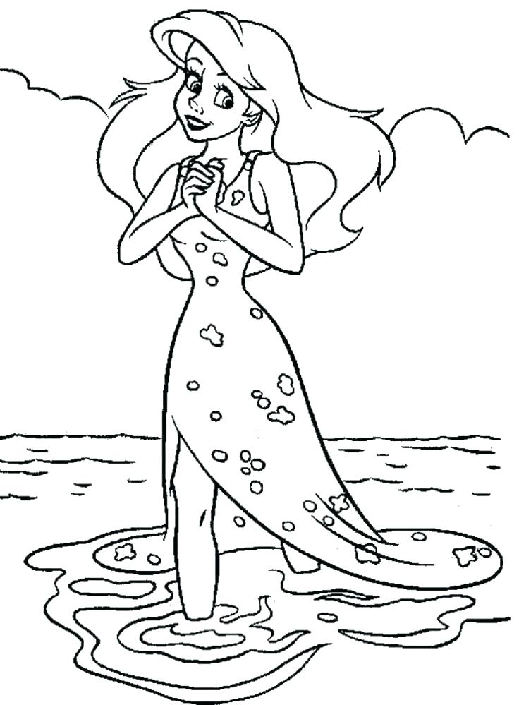 736x999 The Little Mermaid 2 Baby Melody Coloring Pages Kids Coloring