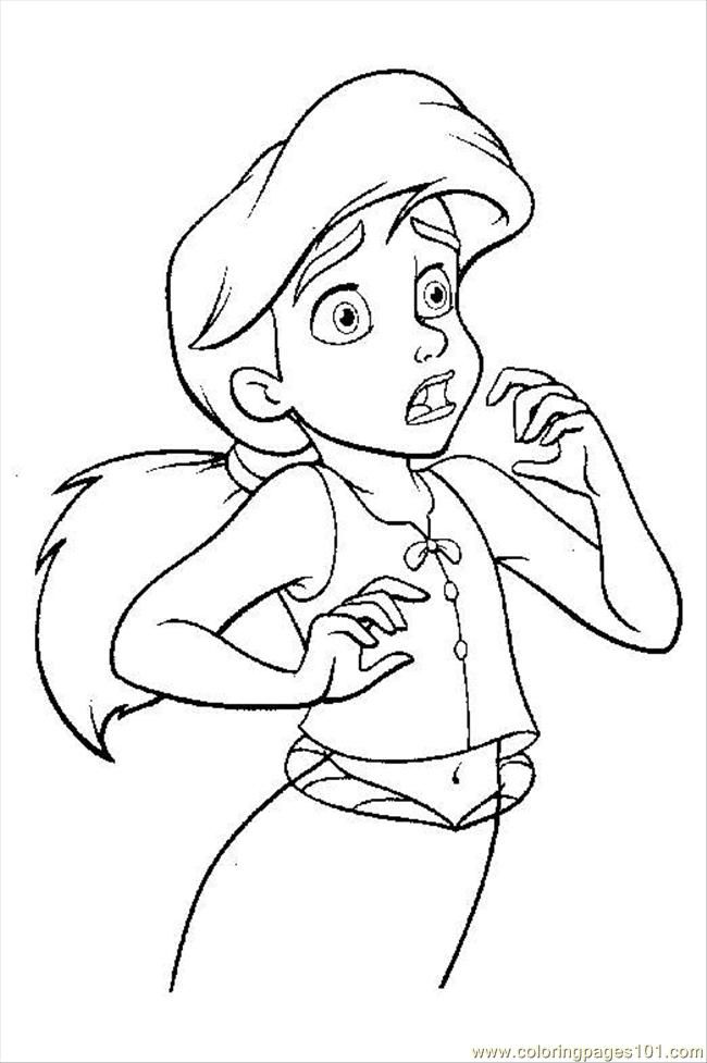650x977 The Little Mermaid 2 Coloring Pages
