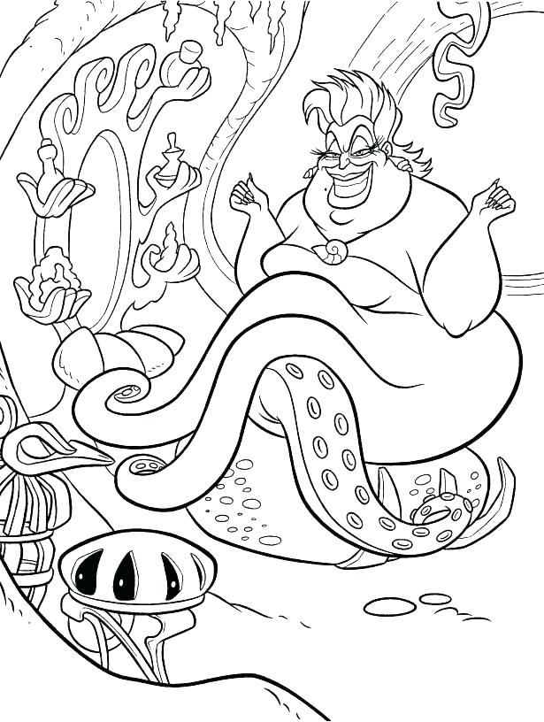 615x816 Coloring Pages The Little Mermaid Cartoon Mermaid Coloring Pages