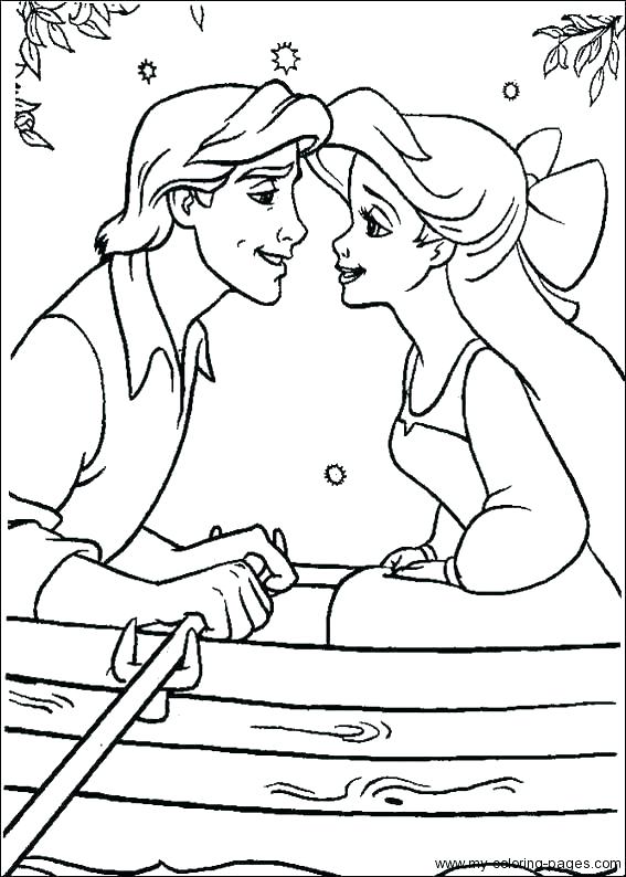 Disney Little Mermaid Coloring - Little Mermaid Printable Coloring Pages 1 free printable coloring pages little mermaid