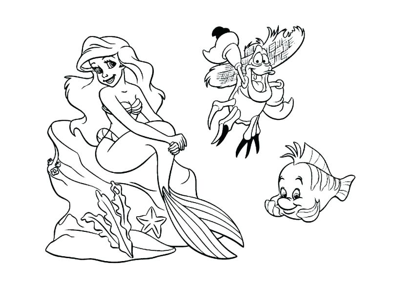 Flounder Coloring Pages The Little Mermaid Coloring Pages 805x579 Flounder Coloring Pages The Little Mermaid Coloring Pages