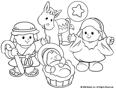 Little People Coloring Pages