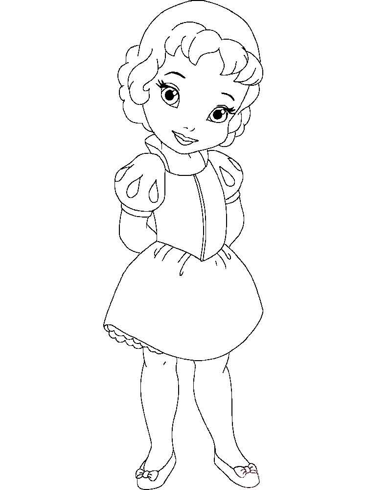 Little Princess Coloring Pages To Print Free Printable 750x1000 Little Princess Coloring Pages To Print Free Printable