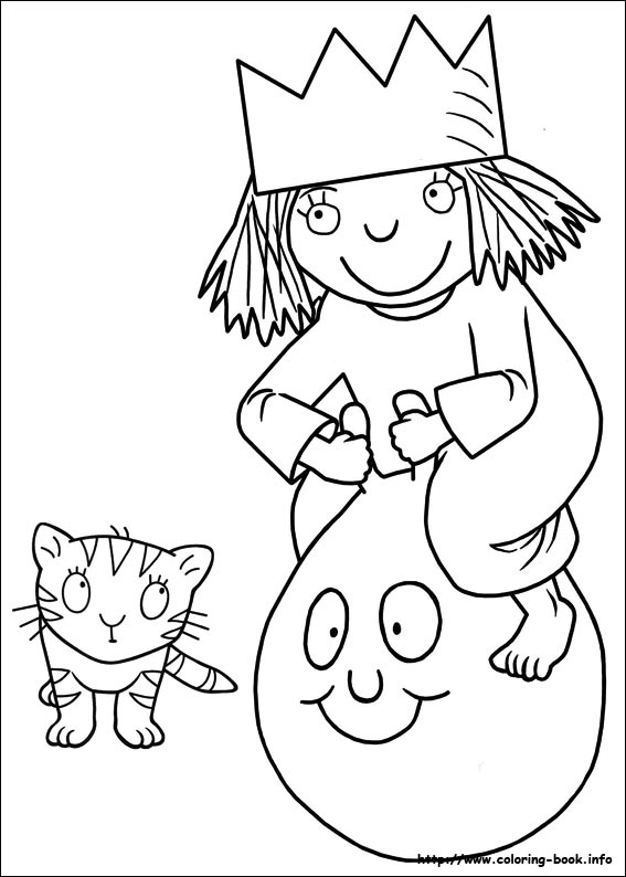 Little Princess Coloring Picture 567x794 Little Princess Coloring Picture