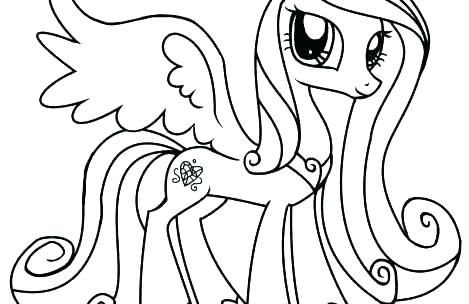 Princess Coloring Pages Online My Little Pony Princess Cadence 469x304 Princess Coloring Pages Online My Little Pony Princess Cadence