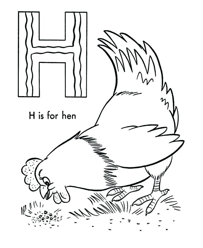 670x820 Red Hen Coloring Pages Kids Coloring The Little Red Hen Coloring