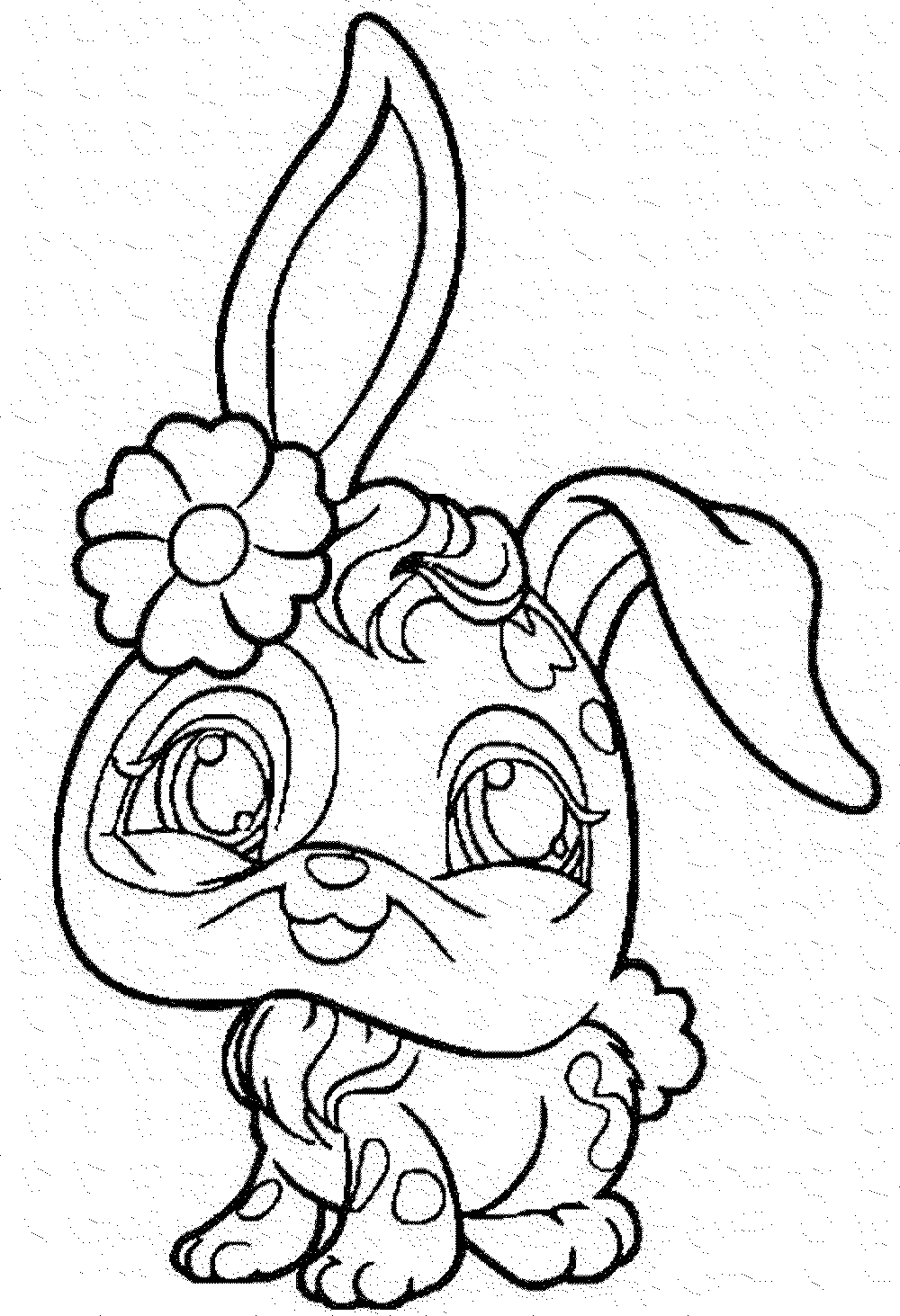 1000x1463 Littlest Pet Shop Bunny Coloring Pages Download Coloring