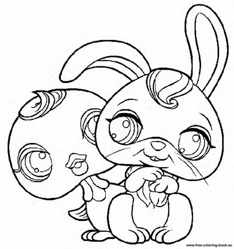 754x800 Littlest Pet Shop Coloring Pages Printable