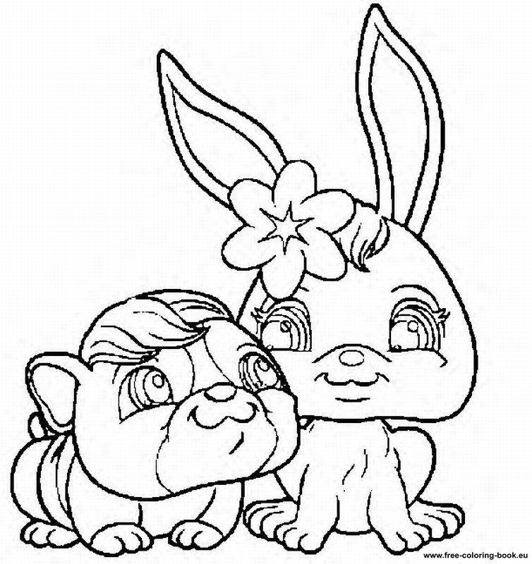 754x800 Coloring Pages Littlest Pet Shop