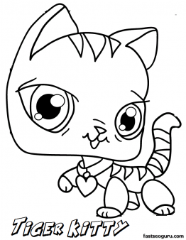 Littlest Pet Shop Cat Coloring Pages at GetColorings.com | Free ...