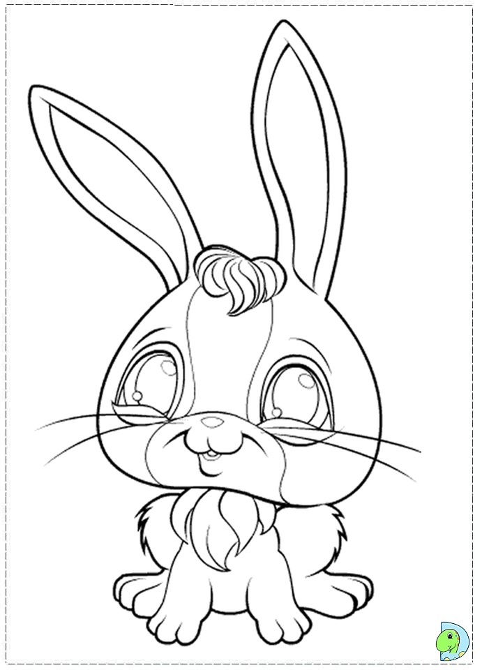 Littlest Pet Shop Coloring Pages Bunny at GetColorings.com | Free ...