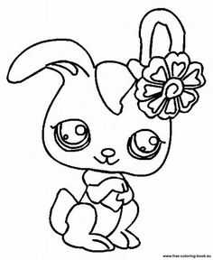 Littlest Pet Shop Coloring Pages Bunny at GetColorings.com | Free ...