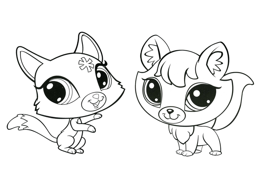 850x567 Coloring Pages Lps Coloring Pictures