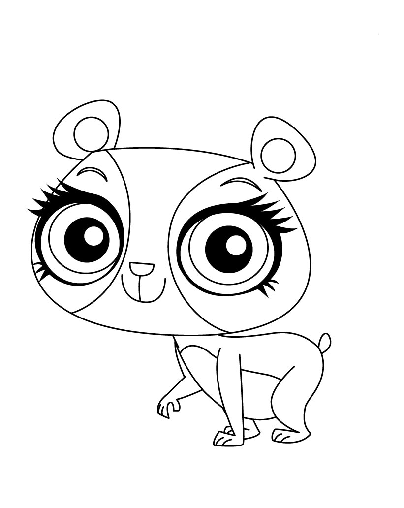821x1032 Pet Shop Coloring Pages