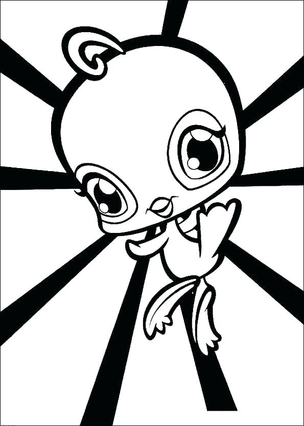 595x834 Littlest Pet Shop Coloring Pages Free To Print