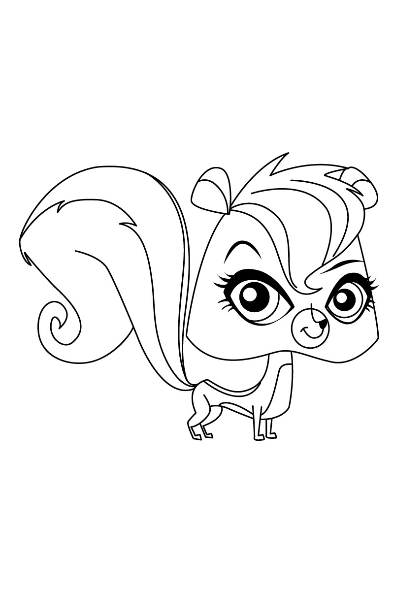 800x1200 Littlest Pet Shop Coloring Pages For Kids To Print For Free