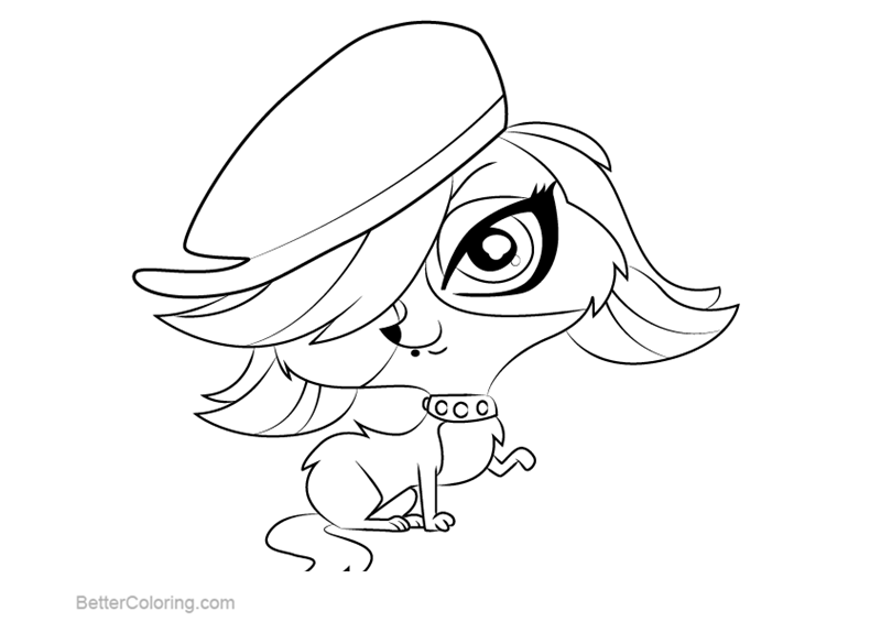 Littlest Pet Shop Coloring Pages Zoe Trent 800x565 Littlest Pet Shop Coloring Pages Zoe Trent