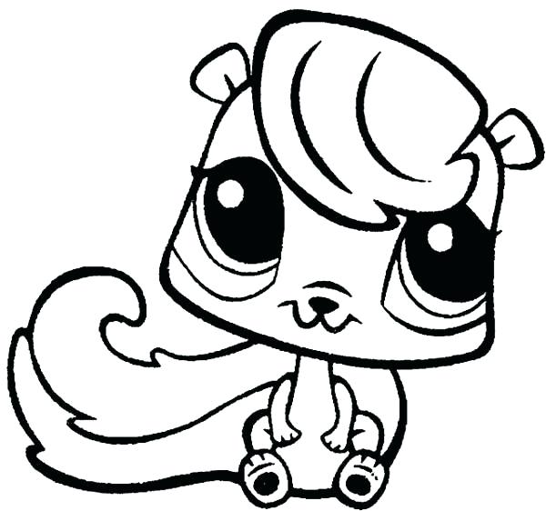 Littlest Pet Shop Coloring Pages Zoe at GetColorings.com | Free ...