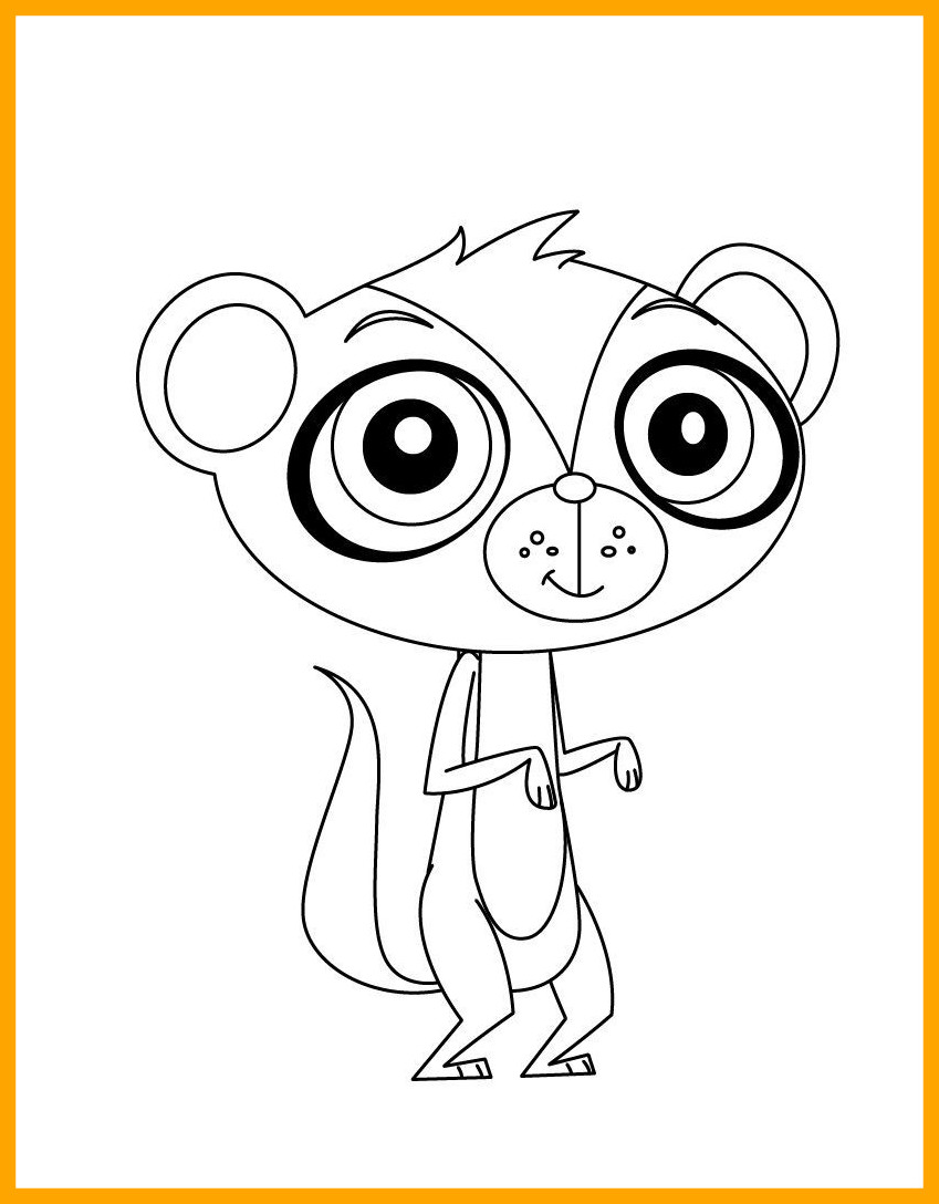 Littlest Pet Shop Coloring Pages Zoe at GetColorings.com | Free ...