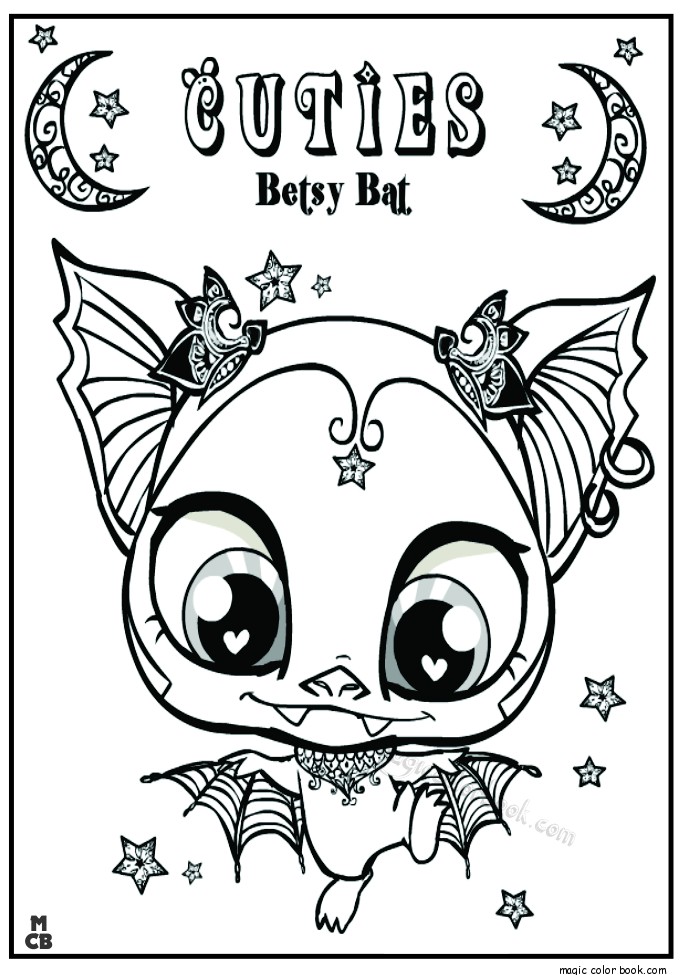 685x975 Cuties Littlest Petshop Coloring Pages Free Online 4