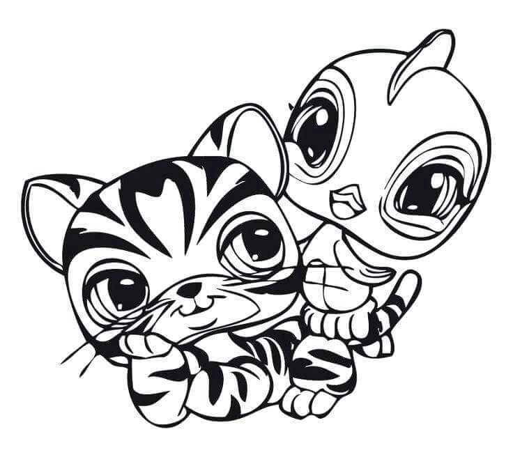 736x656 Free Printable Littlest Pet Shop Coloring Pages (Lps Coloring Sheets)